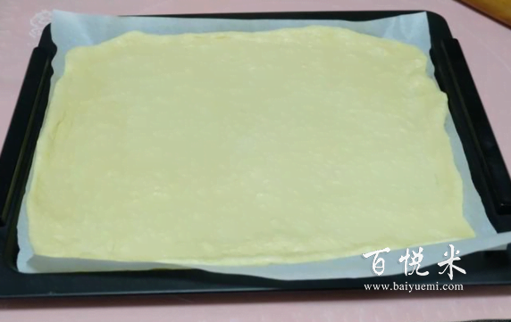 晚上揉面早上烤,這個(gè)披薩味道好,小孩子最愛了